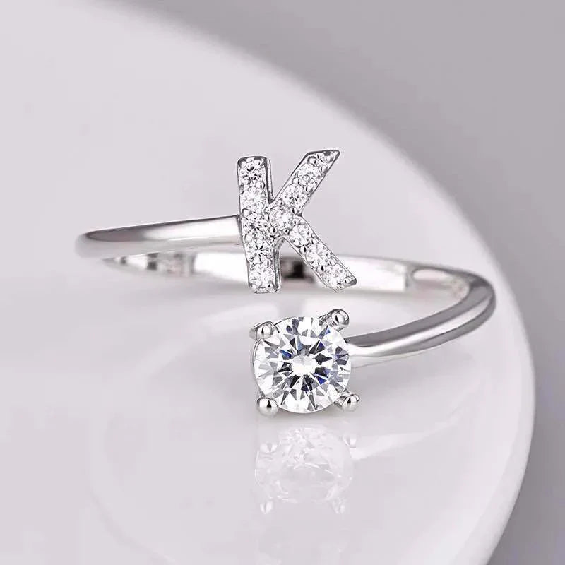 Bracelet lettre Domitilla Rosanera en argent