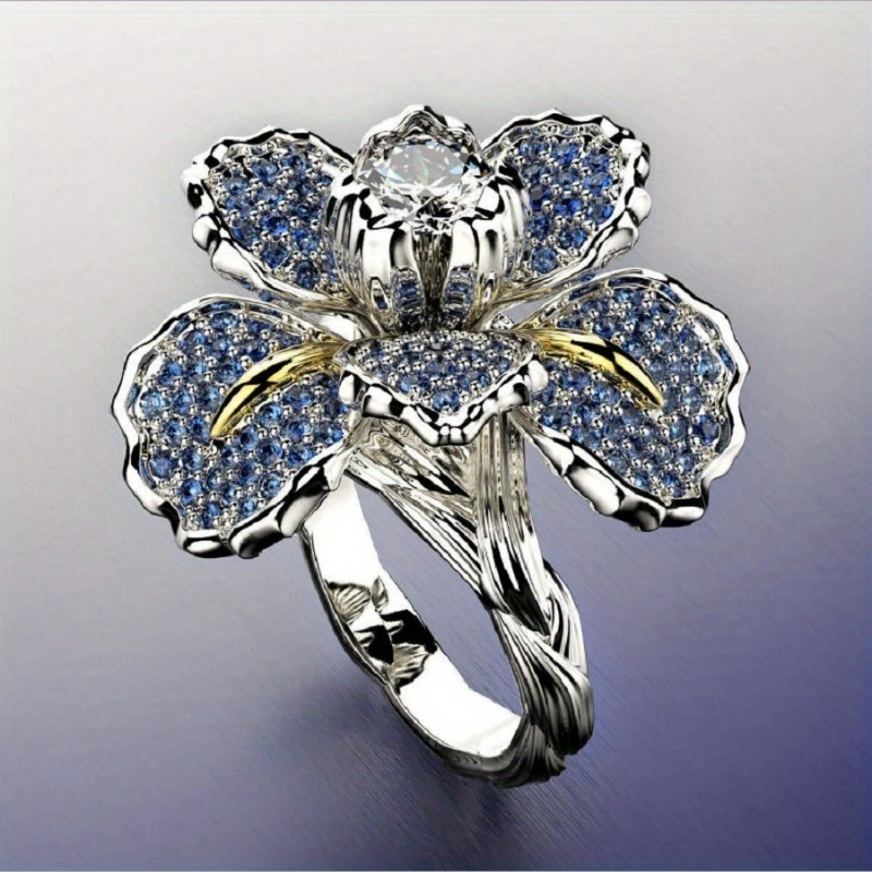 Bague en argent Bright Blossom