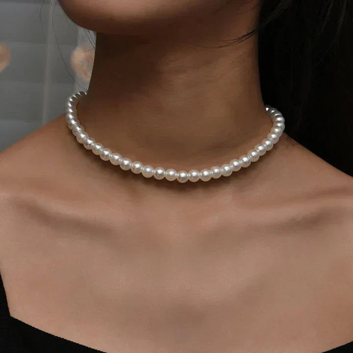 Collier de perles classique