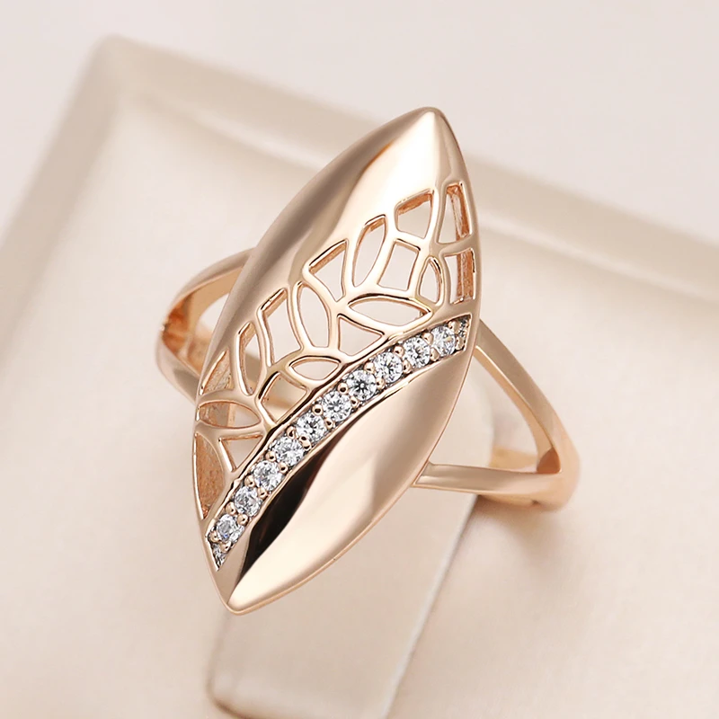 Bague en zirconium élégante