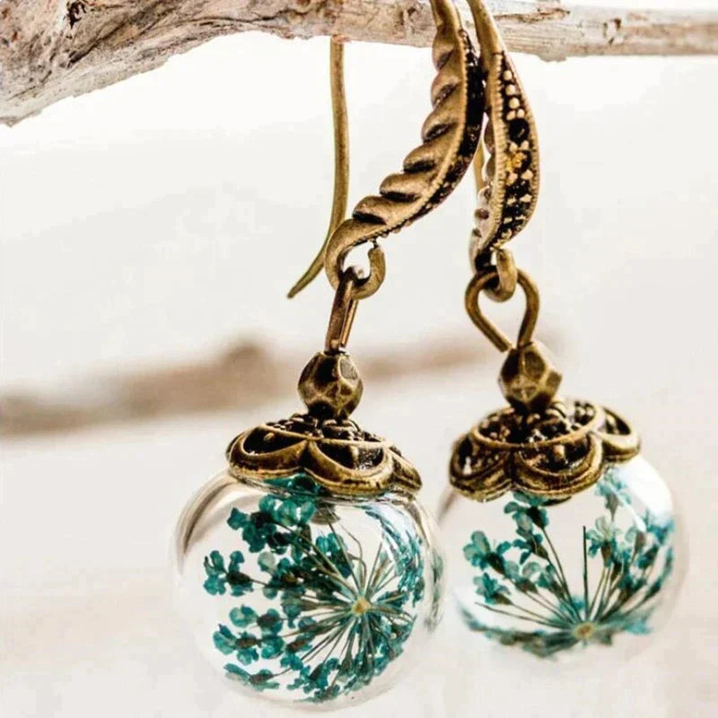 Boucles d'oreilles Exotique or Nature