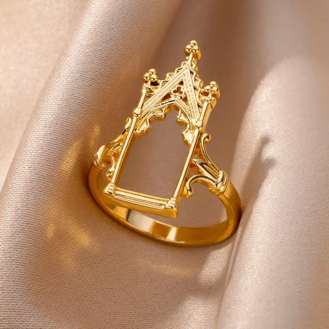 Bague Couronne en Or