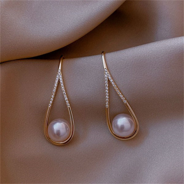 Boucles d'oreilles en perles