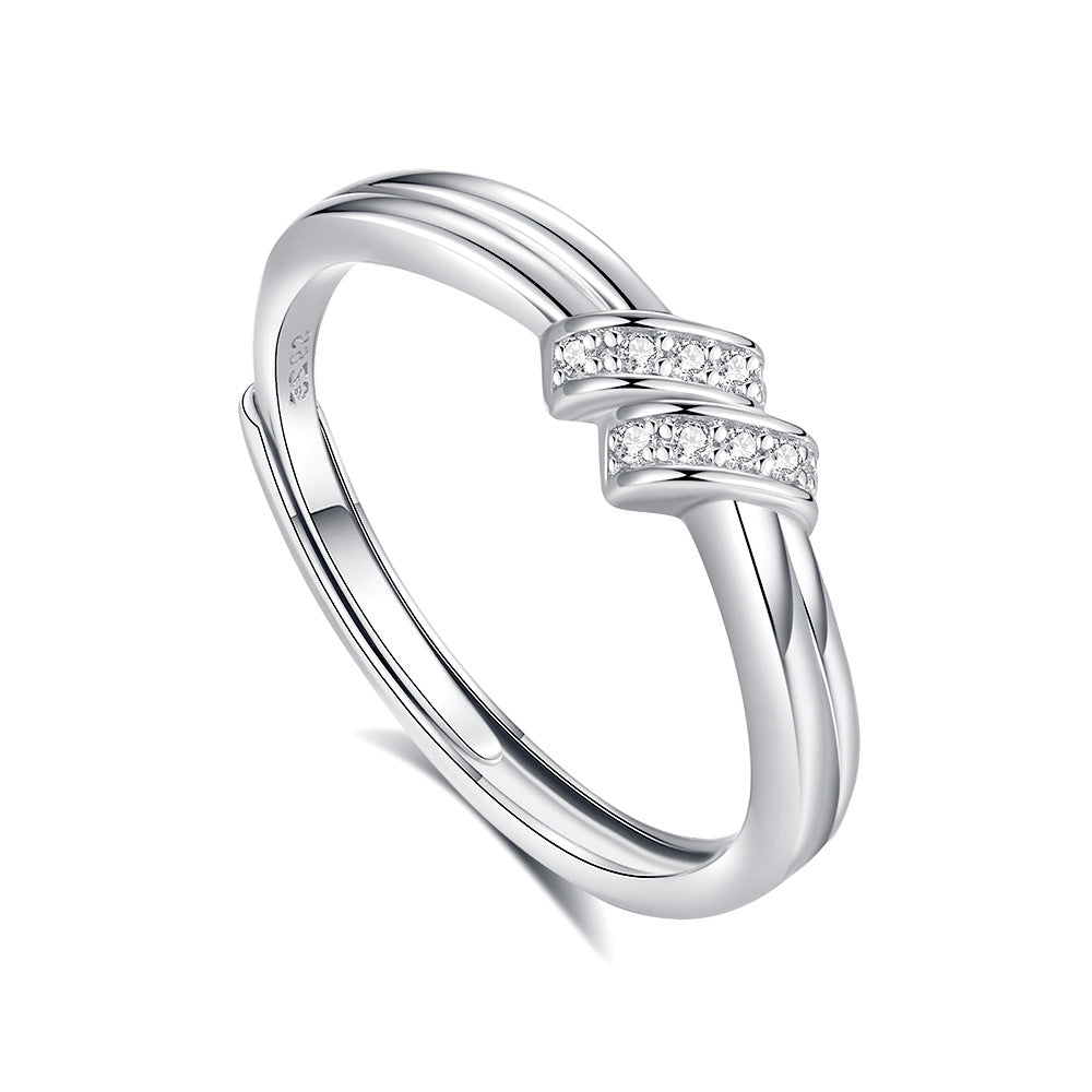 Bague en argent Delphine Trouvé