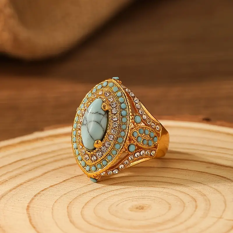 Bague Or Opale