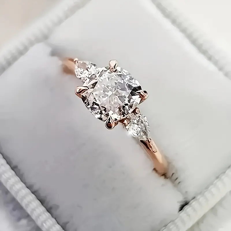Bague en Rose Perrlantée