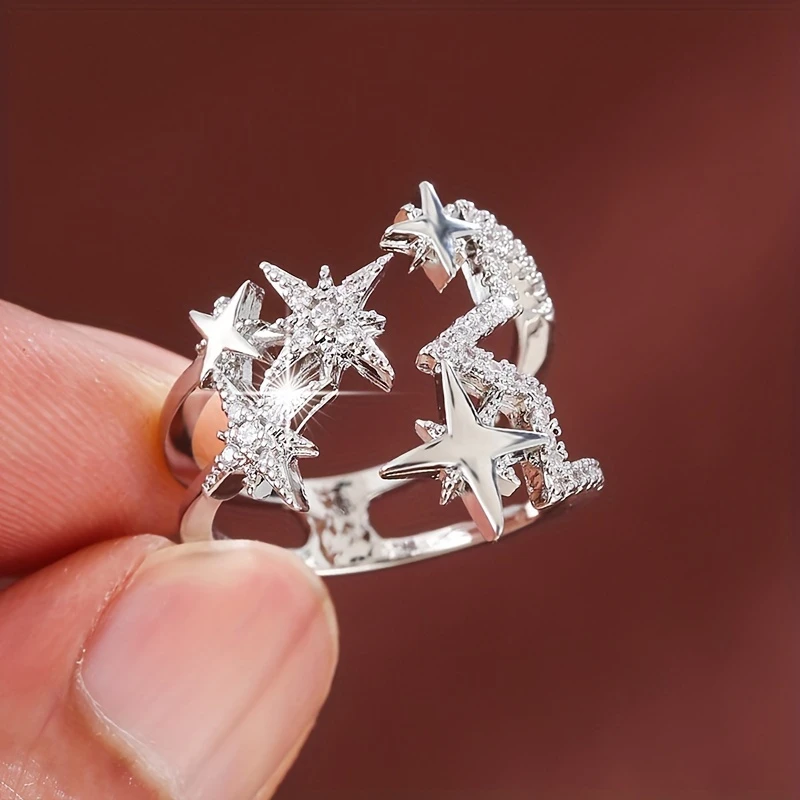 Bague en argent starlight