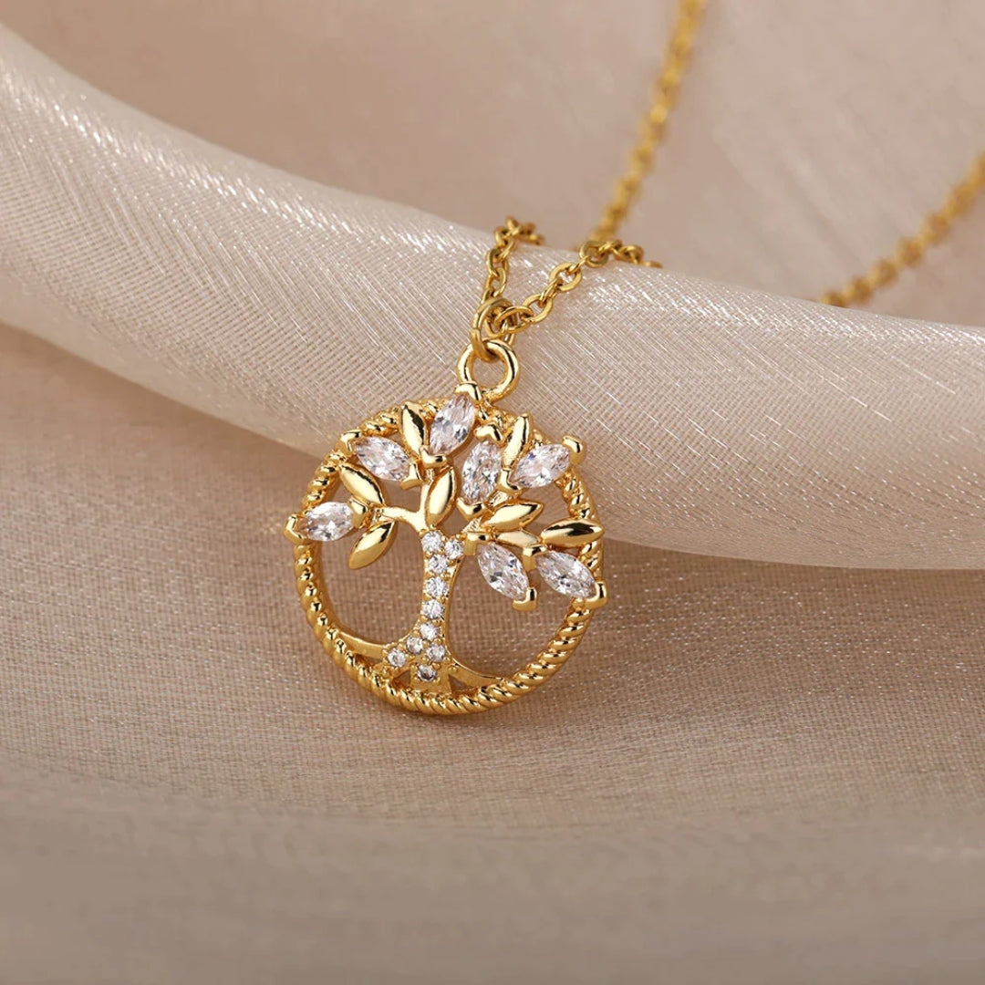 Collier lumineux arbre de vie