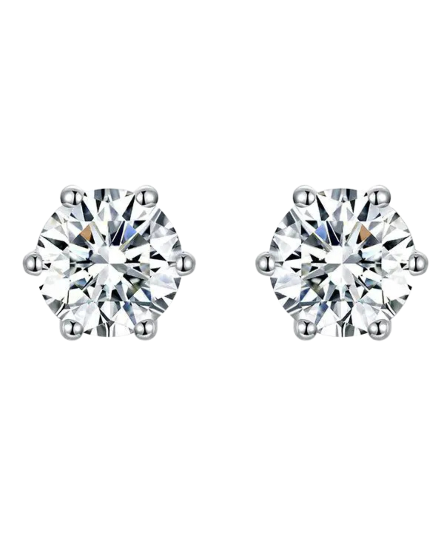 Boucles d'oreilles Destinee en argent