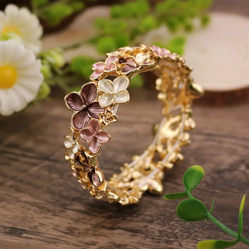 Bague Vintage Fleur d'Or