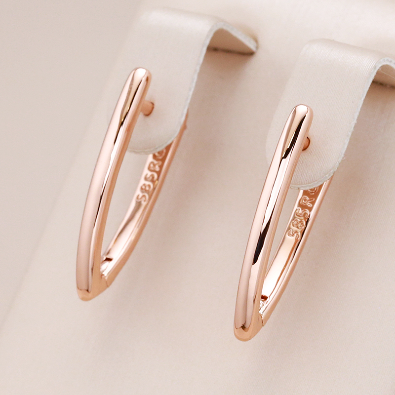 Boucles d'oreilles délicates en or