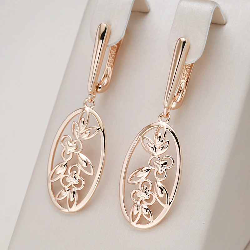 Boucles d'oreilles élégantes en or
