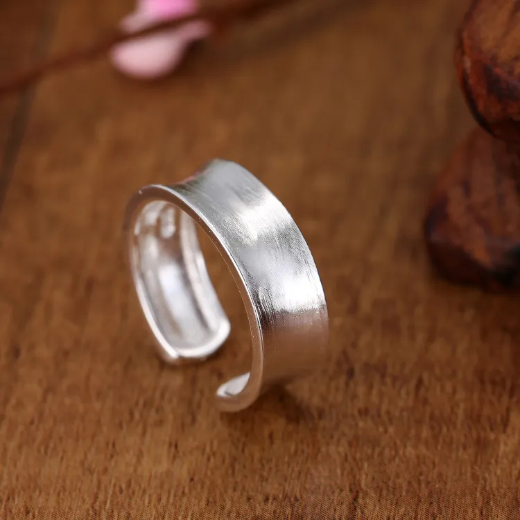 Bague en argent brillant vintage