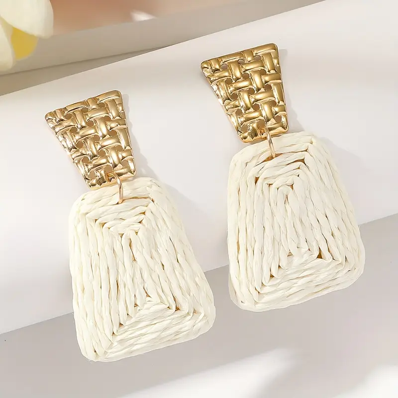 Boucles d'oreilles en or blanc