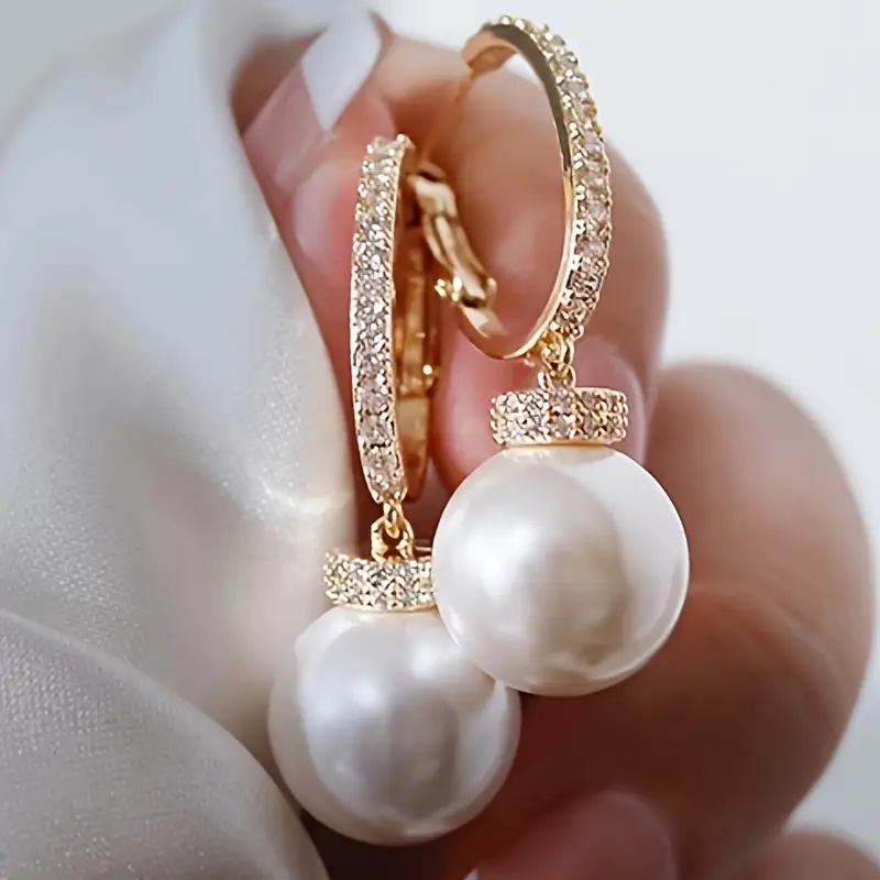 Boucles d'oreilles Perle Brilliant