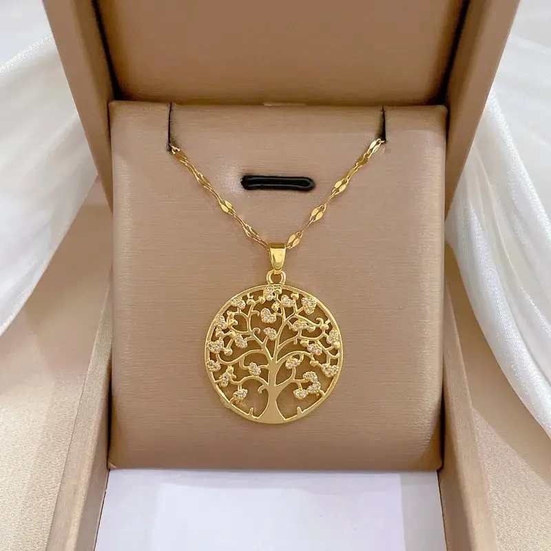Collier vintage arbre de vie