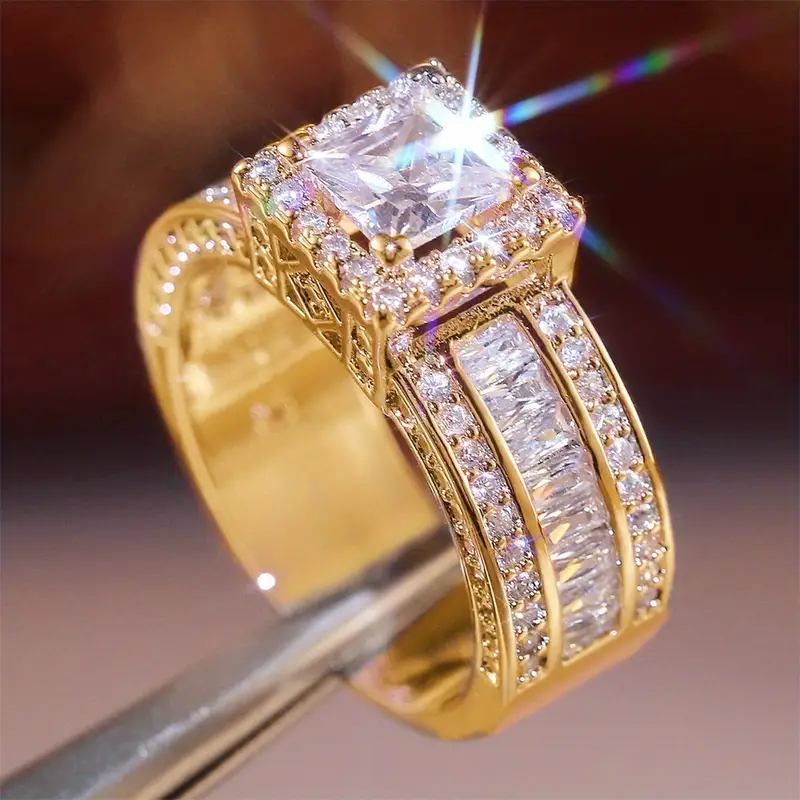 Bague Or Exquise et Lumineuse