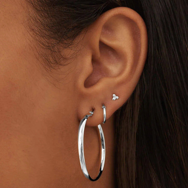 Noa Serane Earrings Silver