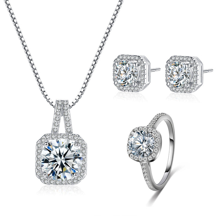 Ensemble de bijoux en argent Rhene