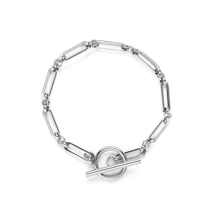 Bracelet T-Bar en argent