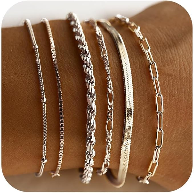 Ensemble de bracelets Isabella Vernetta en argent