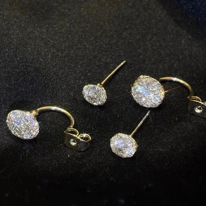 Boucles d'oreilles Minerva Justina en or