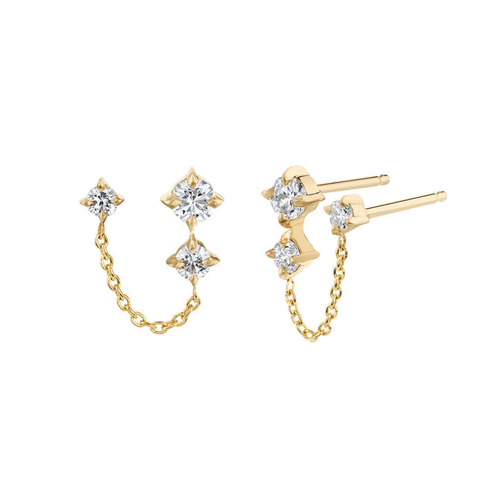 Boucles d'oreilles Esme en or