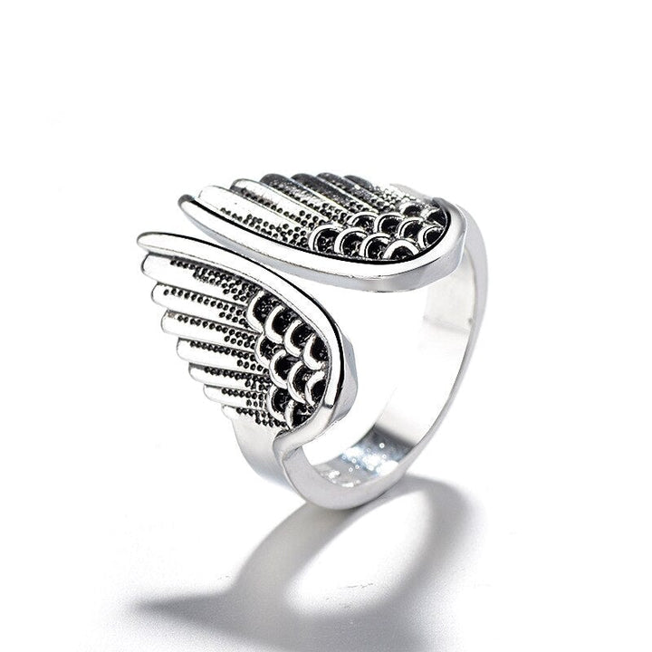 Bague Ange Ajustable en Argent Sterling 925 - Force et Élégance Intemporelles