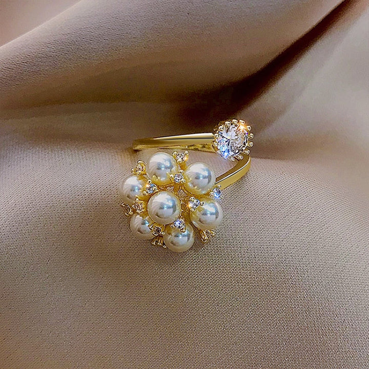 Bague en perles réglable
