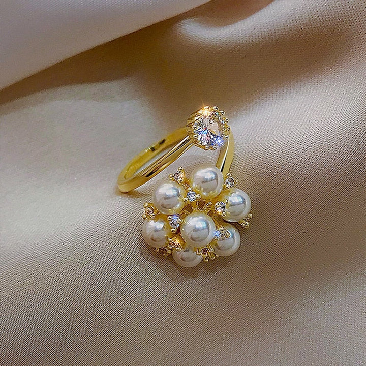 Bague en perles réglable