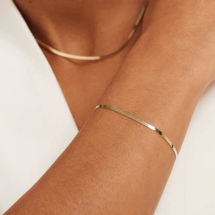 Bracelet Soleil Serpent en or