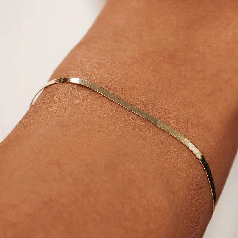 Bracelet Soleil Serpent en or