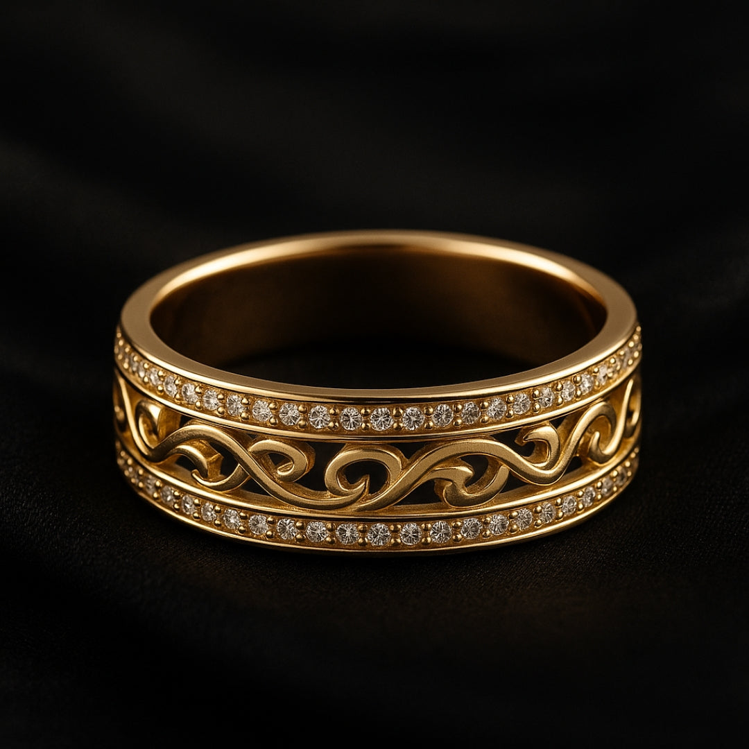 Bague en or Bright Hollow