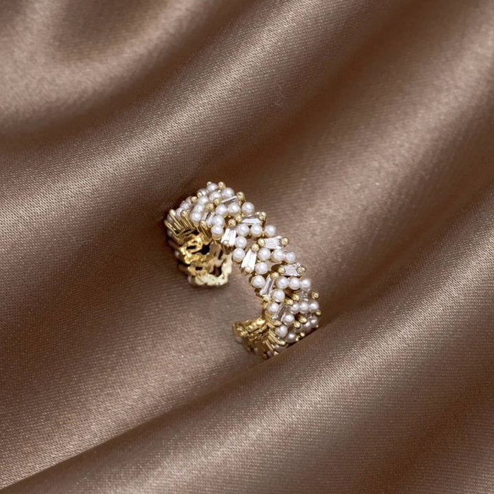 Bague en Perle de Luxe en Or