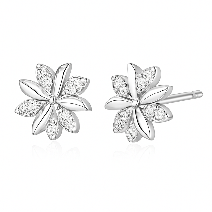Boucles d'oreilles Camille en argent