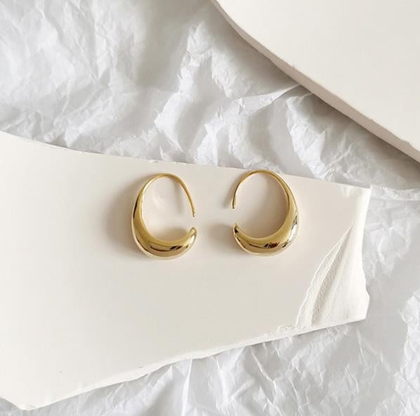 Boucles d'oreilles élégantes en or