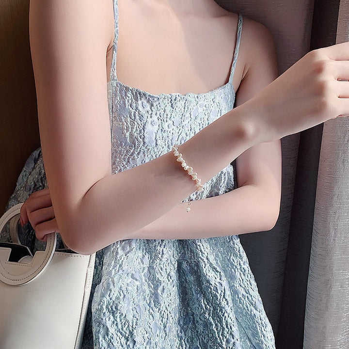 bracelet élégant en perles fait main