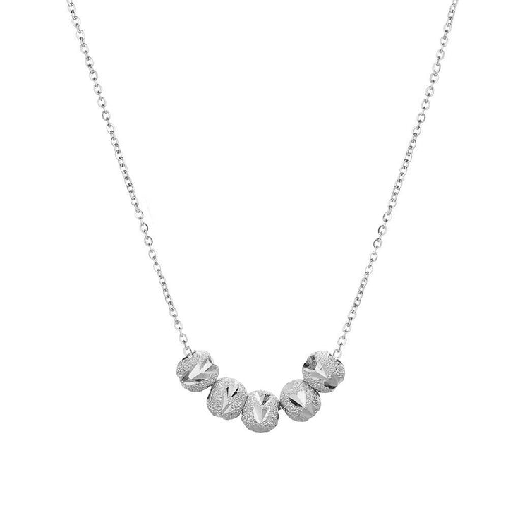 Collier Serena Granata en argent