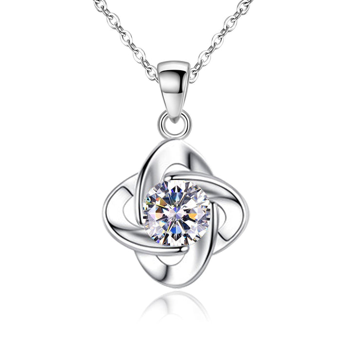 Ensemble de bijoux en argent Clover Loop