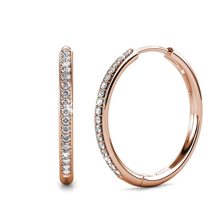 Boucles d'oreilles Sorel Pave en argent