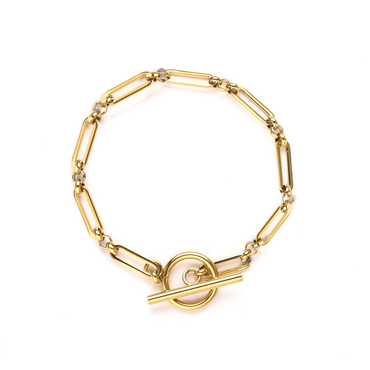 Bracelet T-Bar en argent