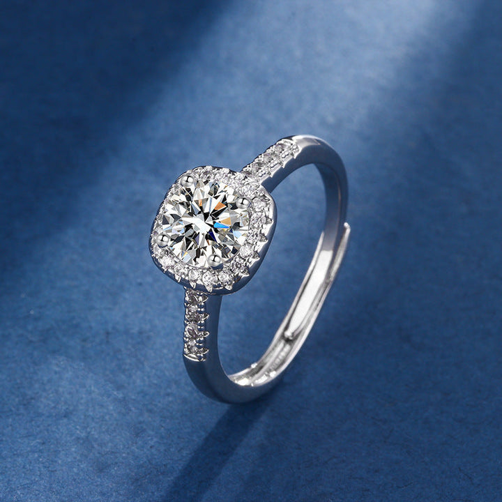 Ensemble de bijoux en argent brillant