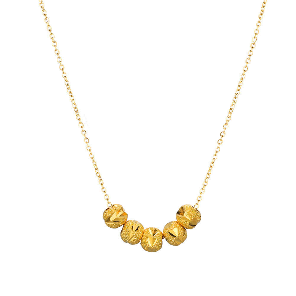 Collier Serena Granata en argent