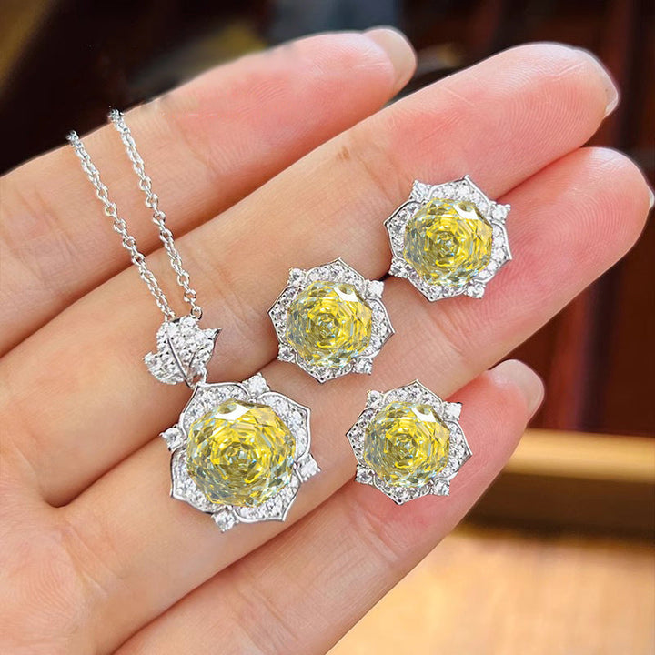 Ensemble Amara Goldenrose en argent