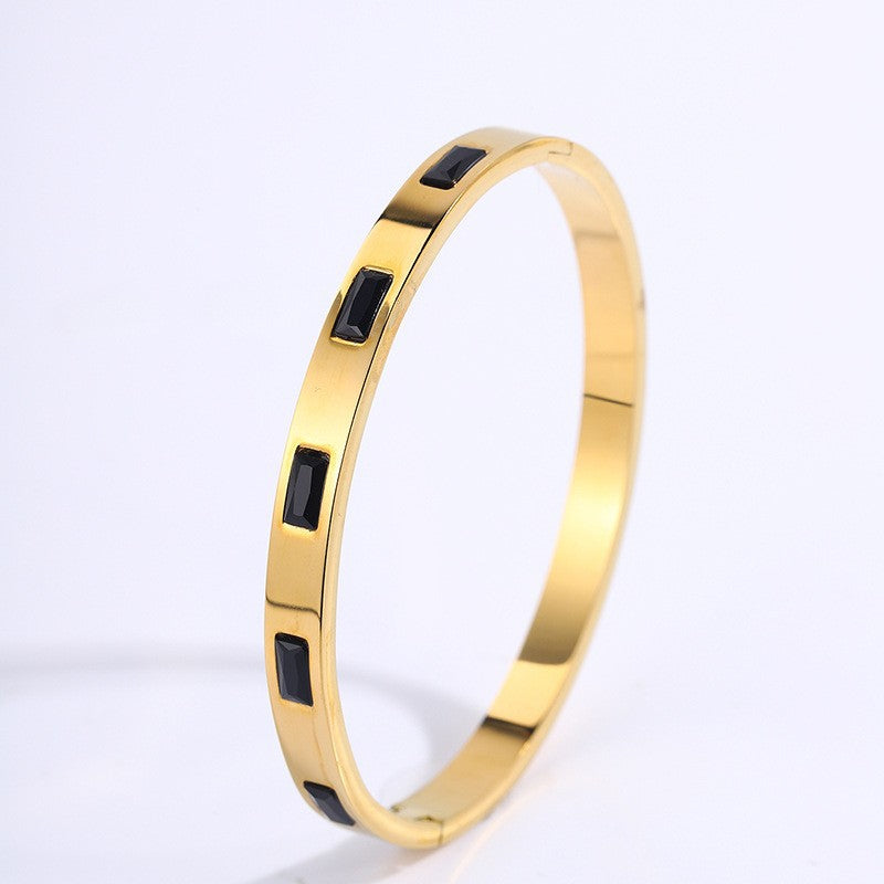 Bracelet Renata Scarlatti Marron Or