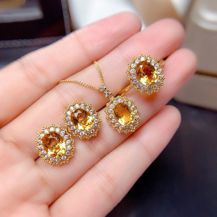 Ensemble de bijoux Vireya Gold