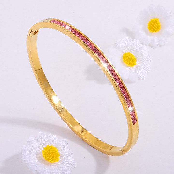 Bracelet Liora Bellanotte or Vert or Or