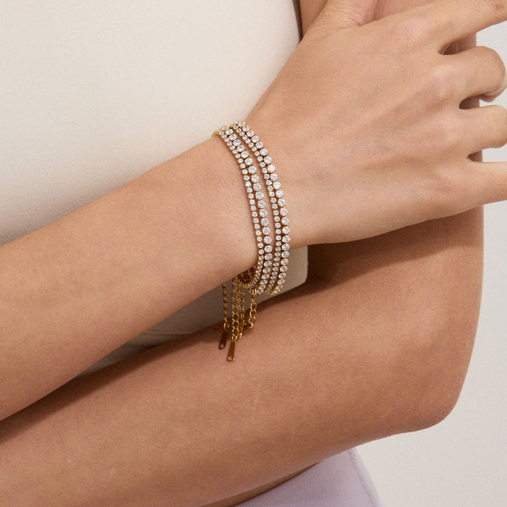 Ensemble de bracelets Sola Maroux doré