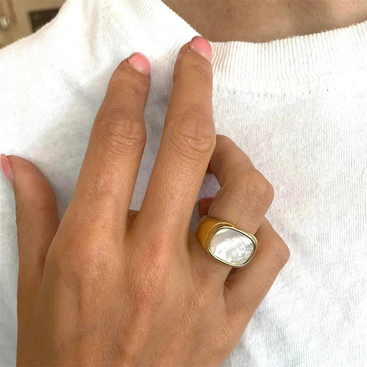 Bague Serica Nivalis en or