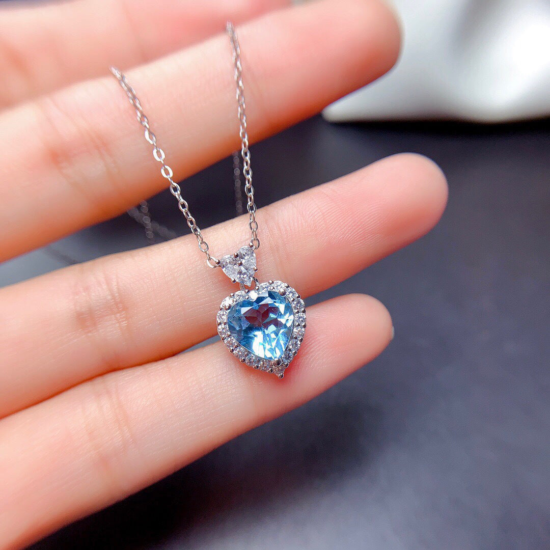 Ensemble de bijoux en argent rouge Amorique